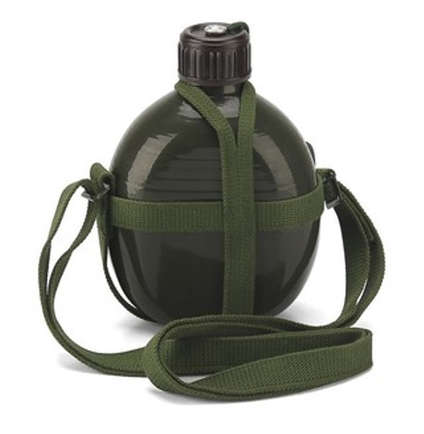 Viet Cong Military Aluminum Canteen 2.5L Safe  Convenient for Outdoor Adventures