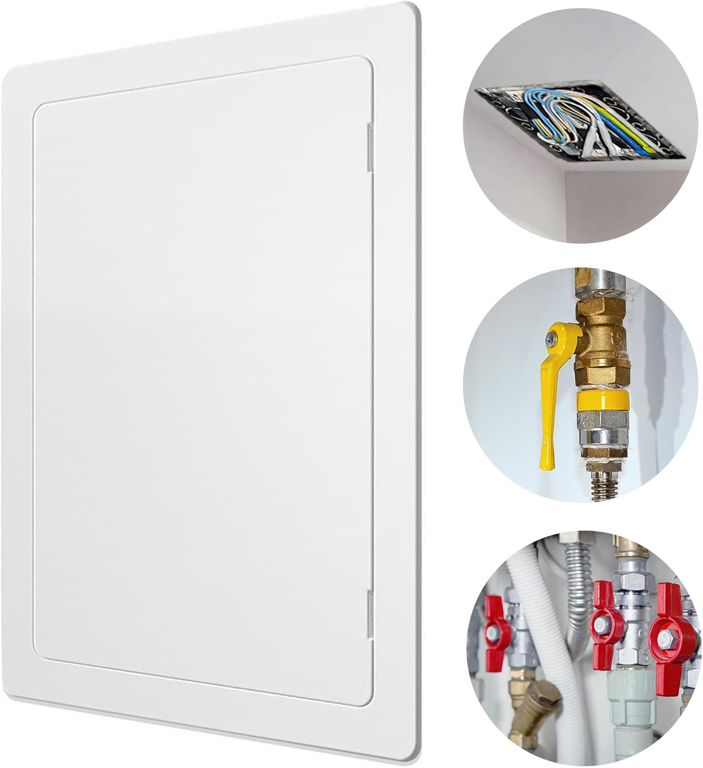 Access Panel for Drywall - 4 X 6 Inch - Wall Hole Cover - Access Door - Plumbing