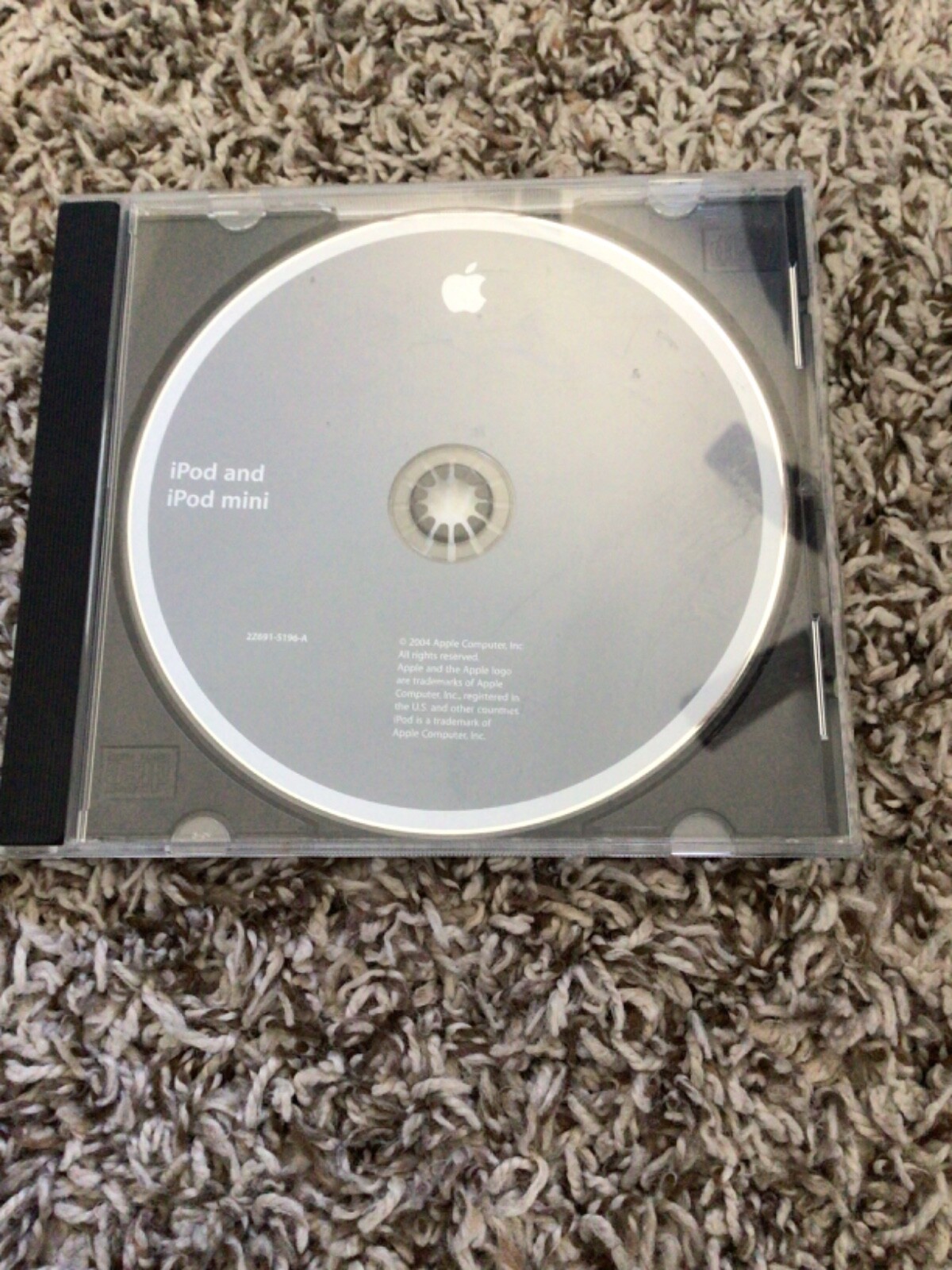 Vintage Apple iPod and IPod Mini 2004 Installation CD