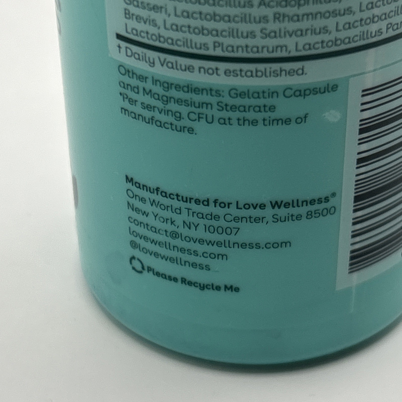 Love Wellness Good Girl Probiotics Exp 08/2027 - 60 Capsules