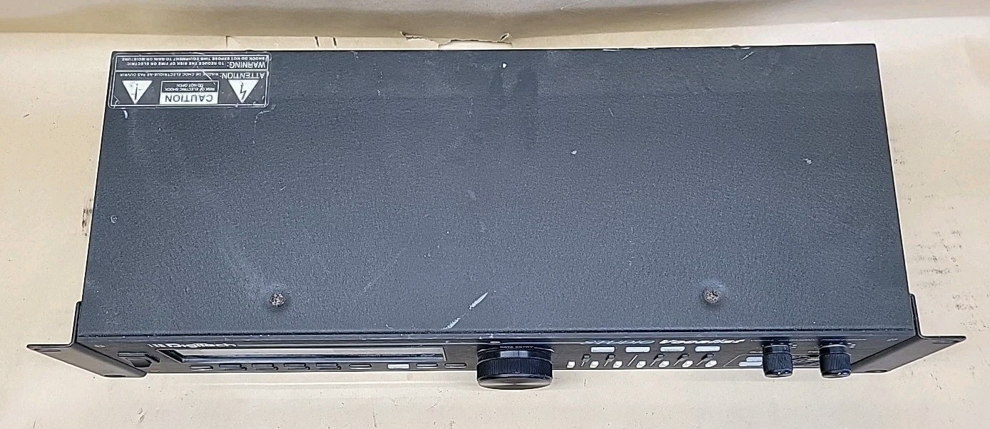 DigiTech Studio Vocalist Vocal Harmonizer Rack Mount Effect Processor POWERS ON