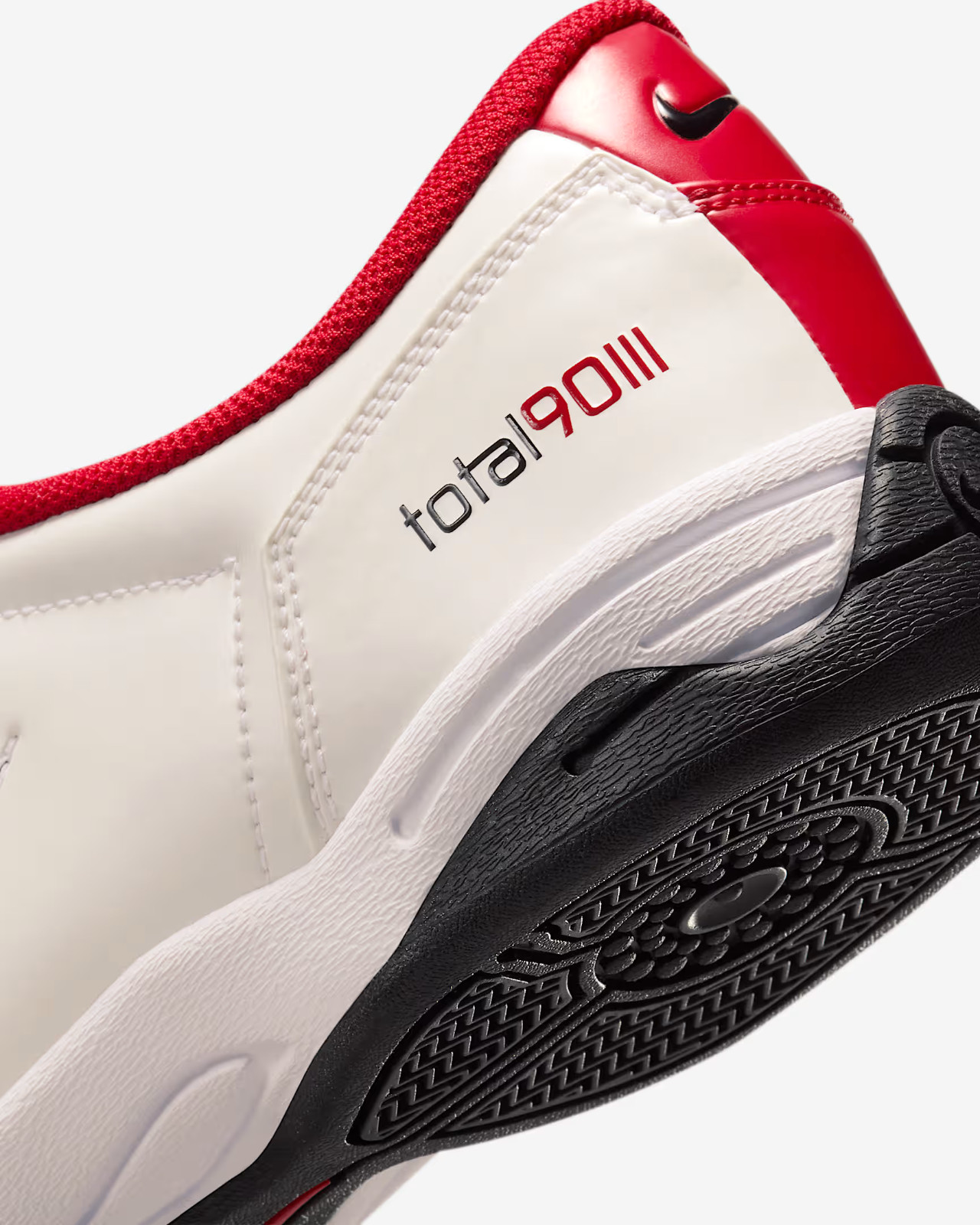 New Nike Total 90 SP 'Manchester United' Shoes - White/ Gym Red (HQ2851-100)
