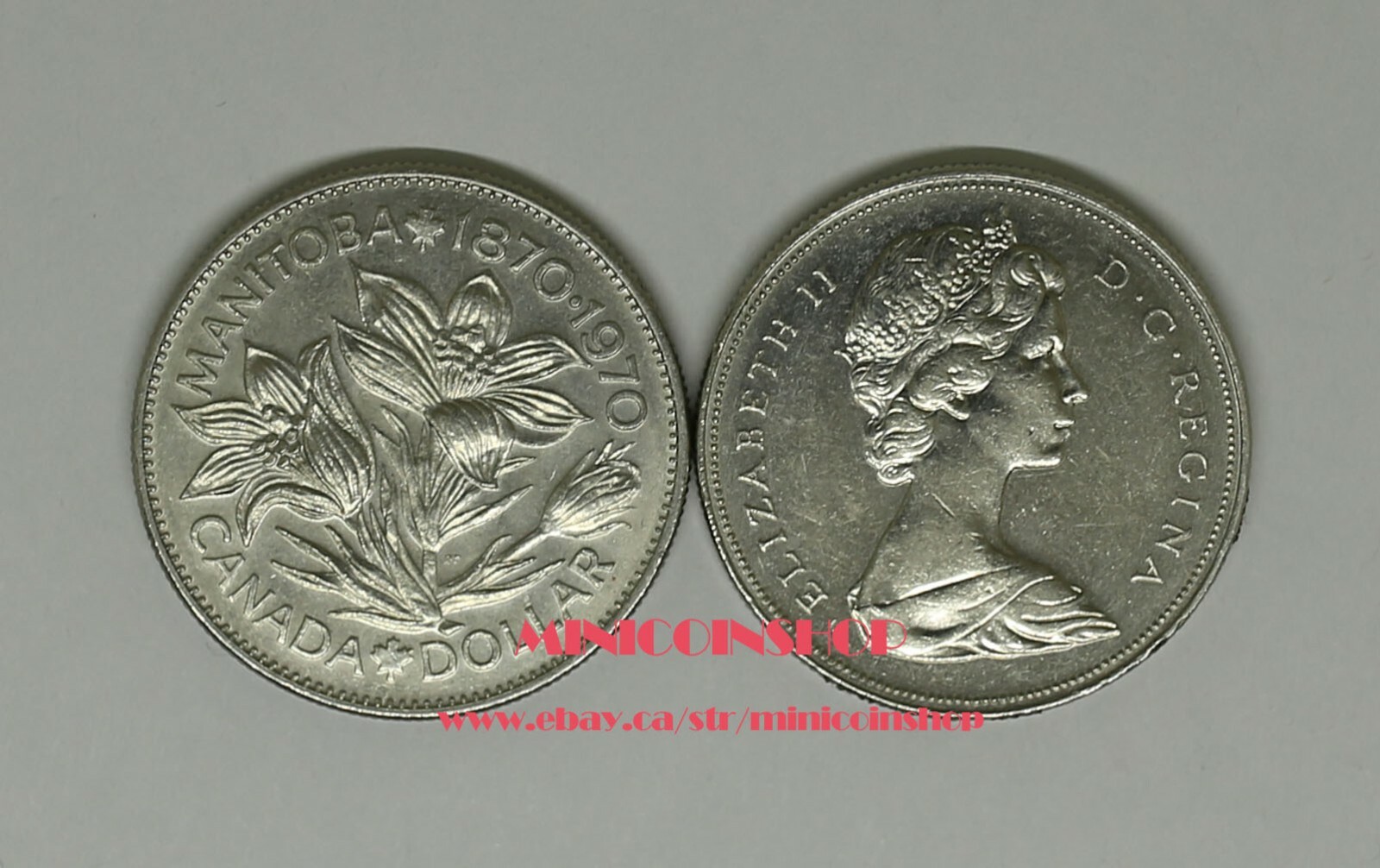 Canada 1970 (1870-) $1 Manitoba Centennial Dollar Coin