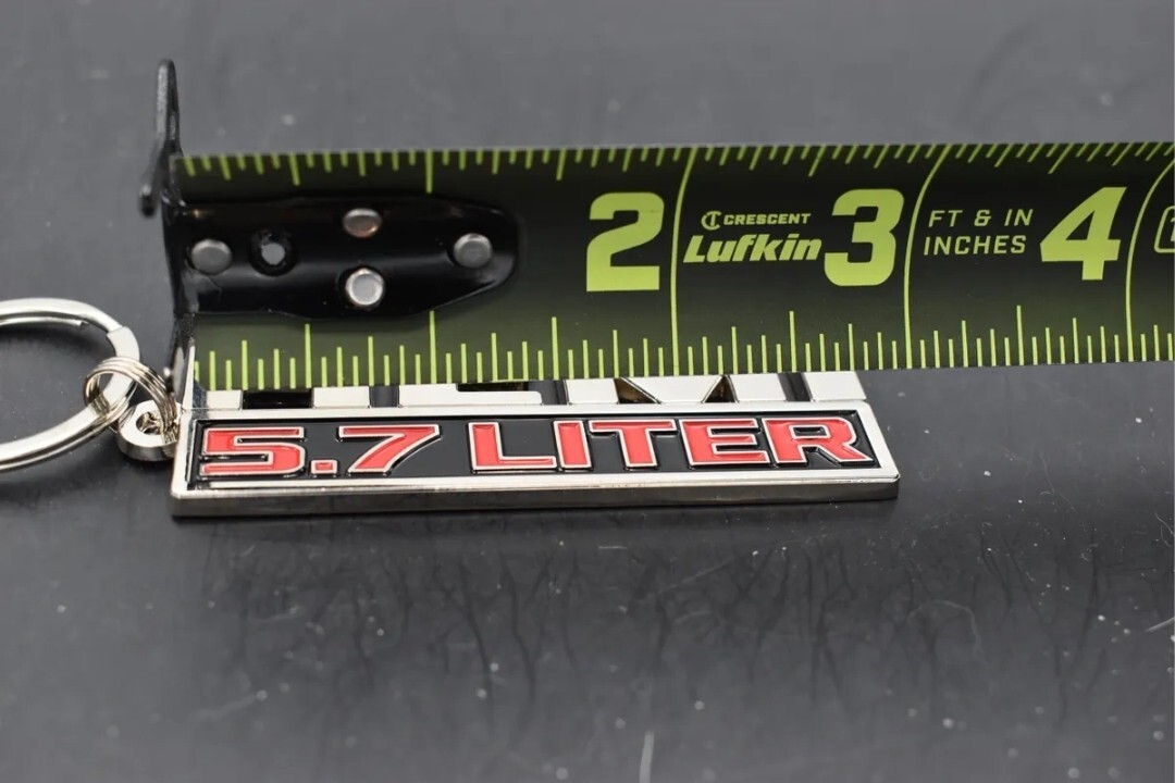 Super cool Dodge 5.7L Hemi emblem keychains- 7