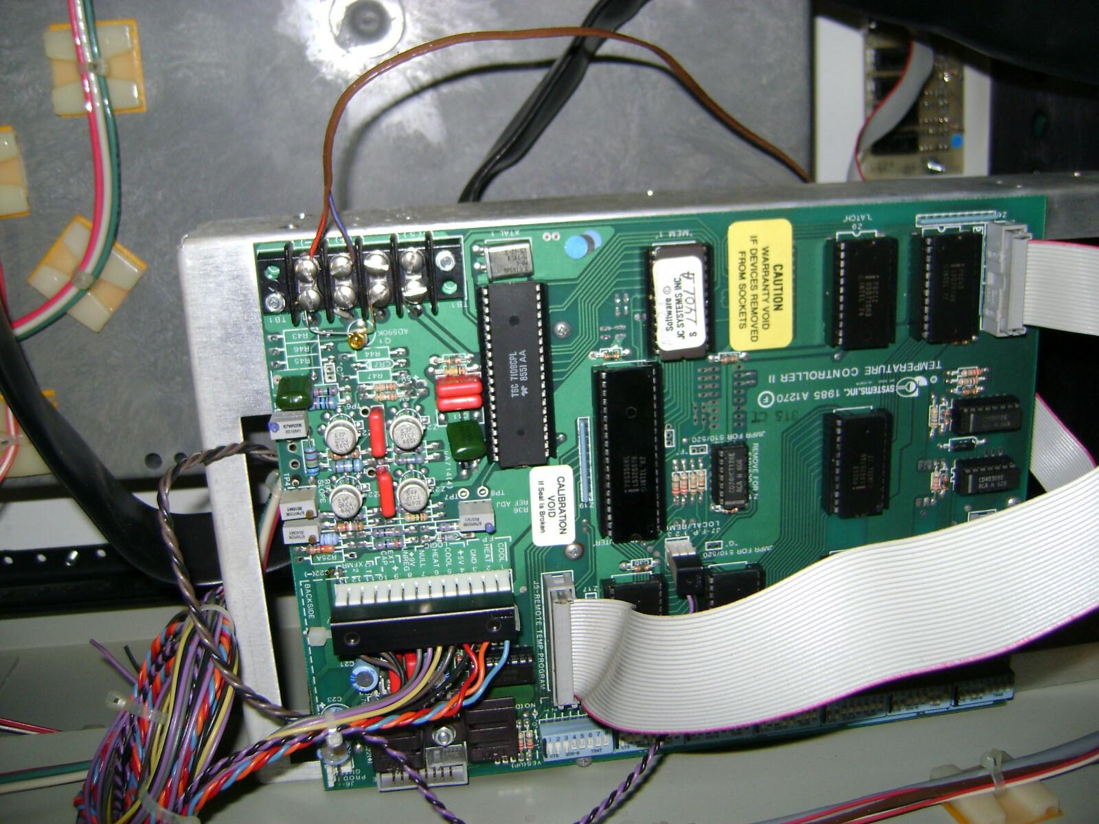 RANSCO DESPATCH CONTROL PANEL RDP 202 WITH RDC 101 TEMPERATURE CONTROL