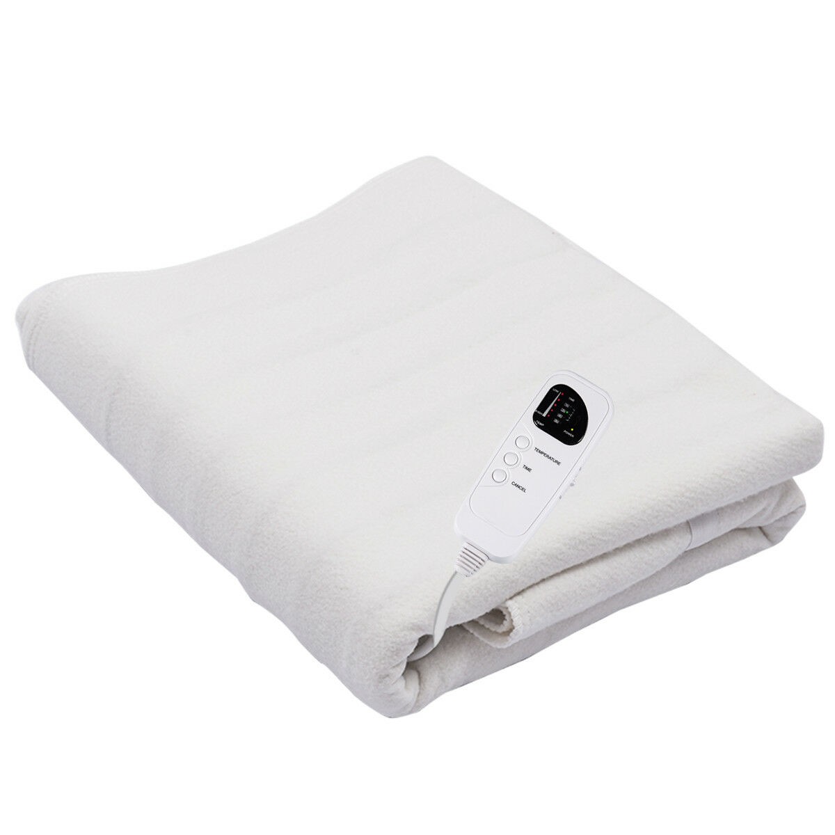 Costway Digital Massage Table Warmer Pad Heat Settings Auto Overheat Protection