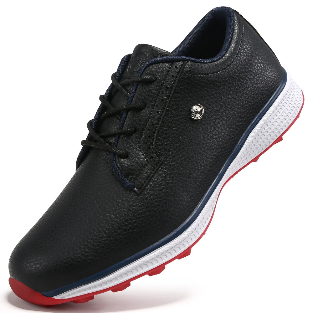 Men Big Size Golf Training Sneakers Comfortable Walking Gym Golfing Footwears