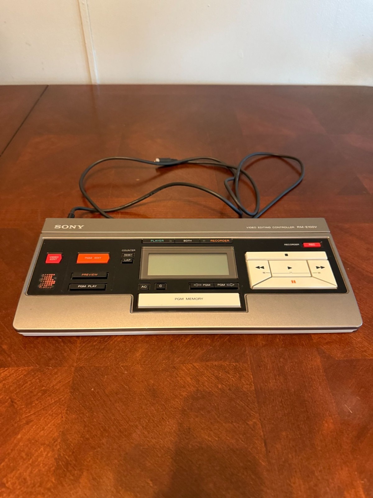 Sony RM-E100V Video Editing Controller