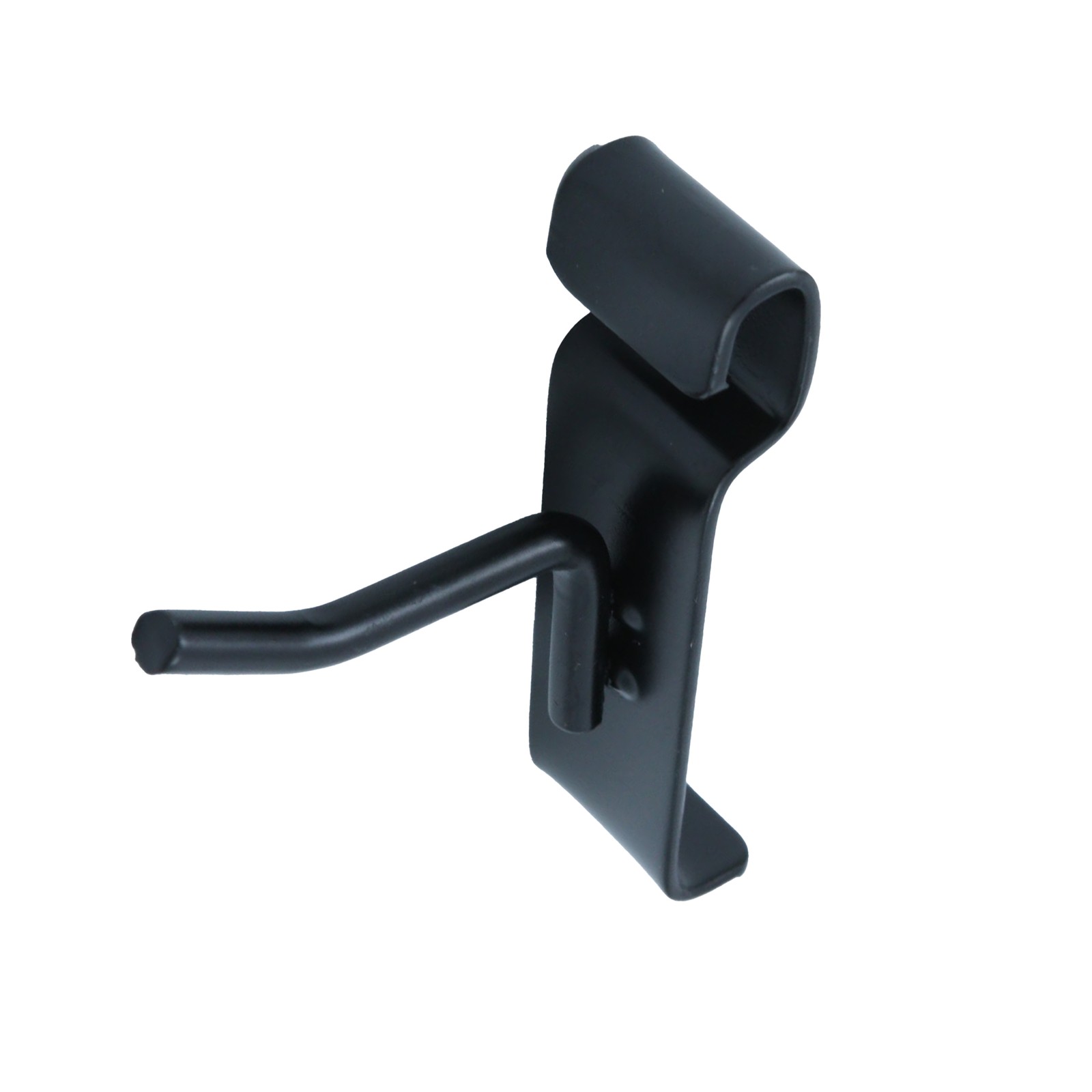 SSWBasics 2 Inch Black Gridwall Hooks - Pack of 50, Sturdy Peg Hook for Wire