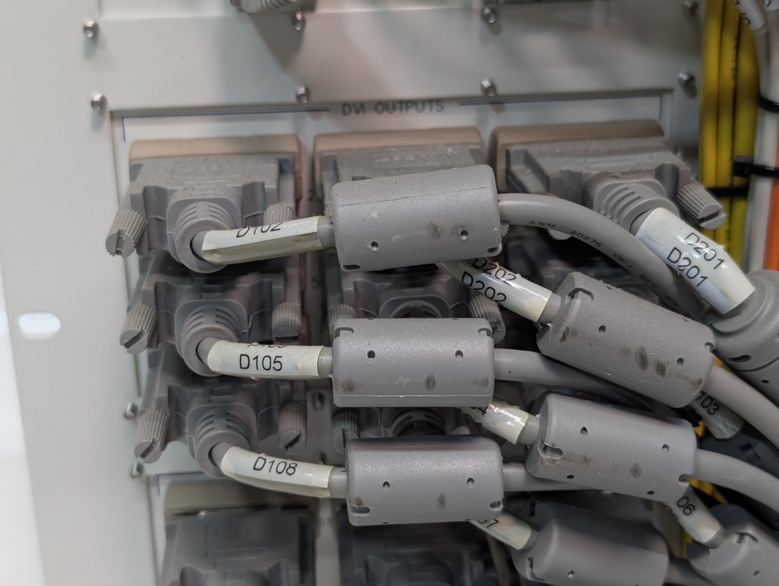 Custom Patch Panel Routing Junction from a Karl Storz OR1 Medical Operating Room