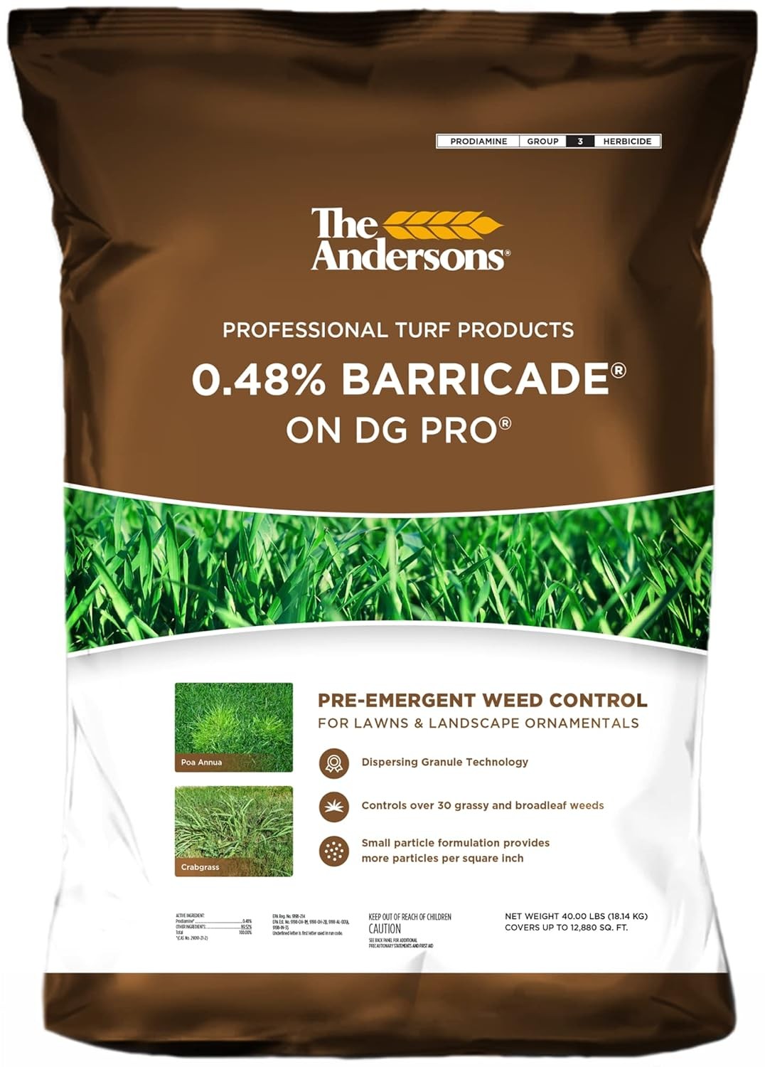 Barricade Granular Weed Preventer - 50 Pound - 50 LB