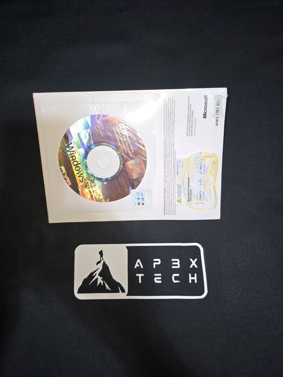MICROSOFT WINDOWS XP PROFESSIONAL w/SP2 - 100% NEW, OEM ISSUED & SEALED