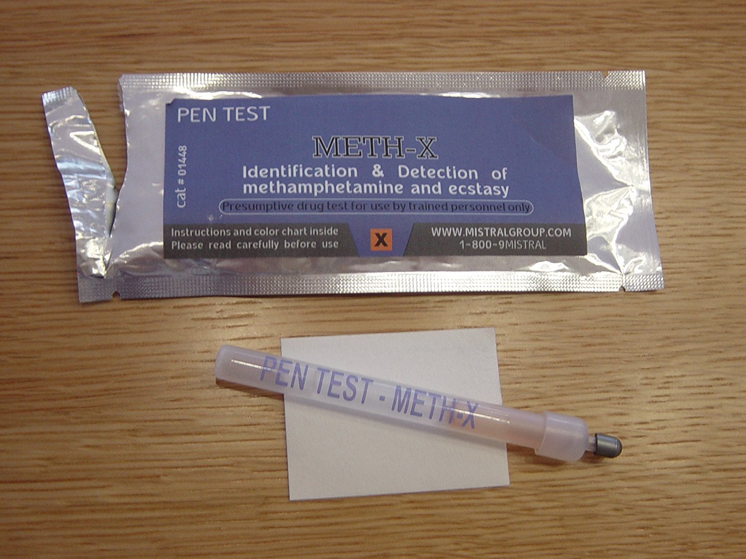 Mistral Meth Methamphetamine Drug Detection Test Identification Residue Pens