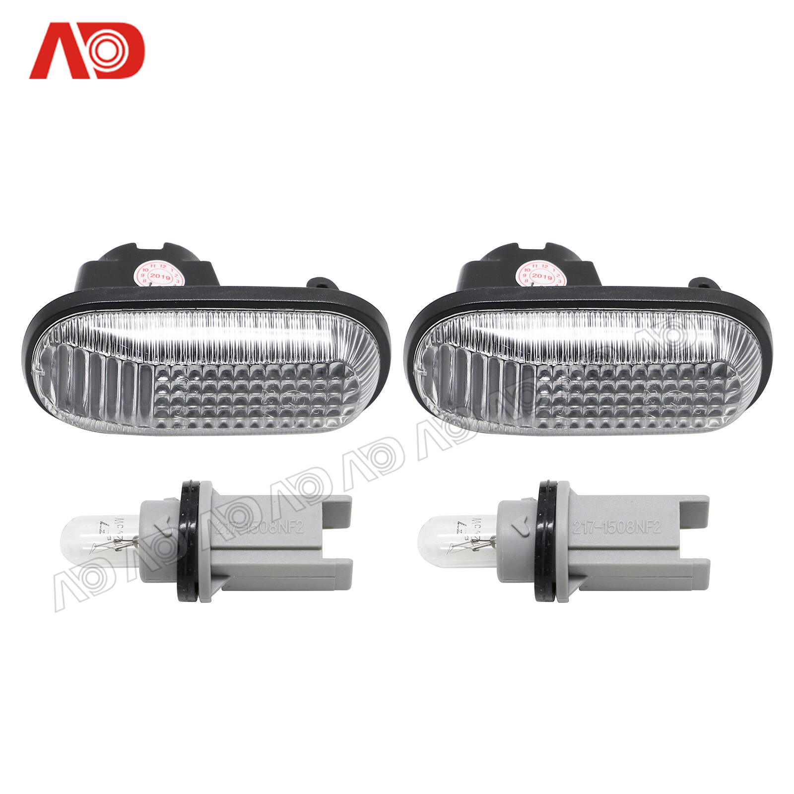 SIDE MARKER FENDER LIGHT SET 2PCS FOR Honda S2000 2000-2009 S2K 33801 33851
