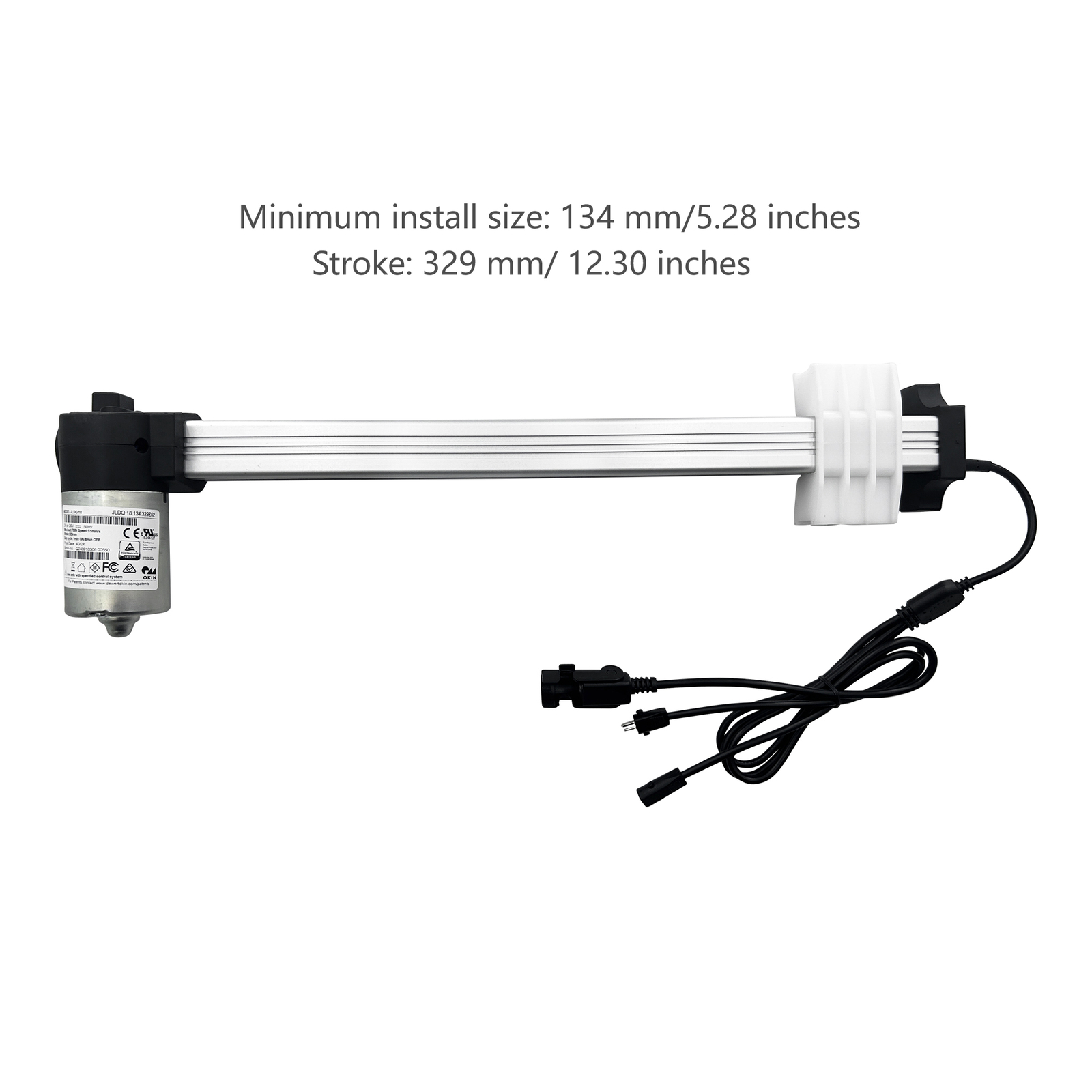 JLDQ.18.134.329Z02 Okin Motor Actuator Replacement for Power Recliner Lift Chair