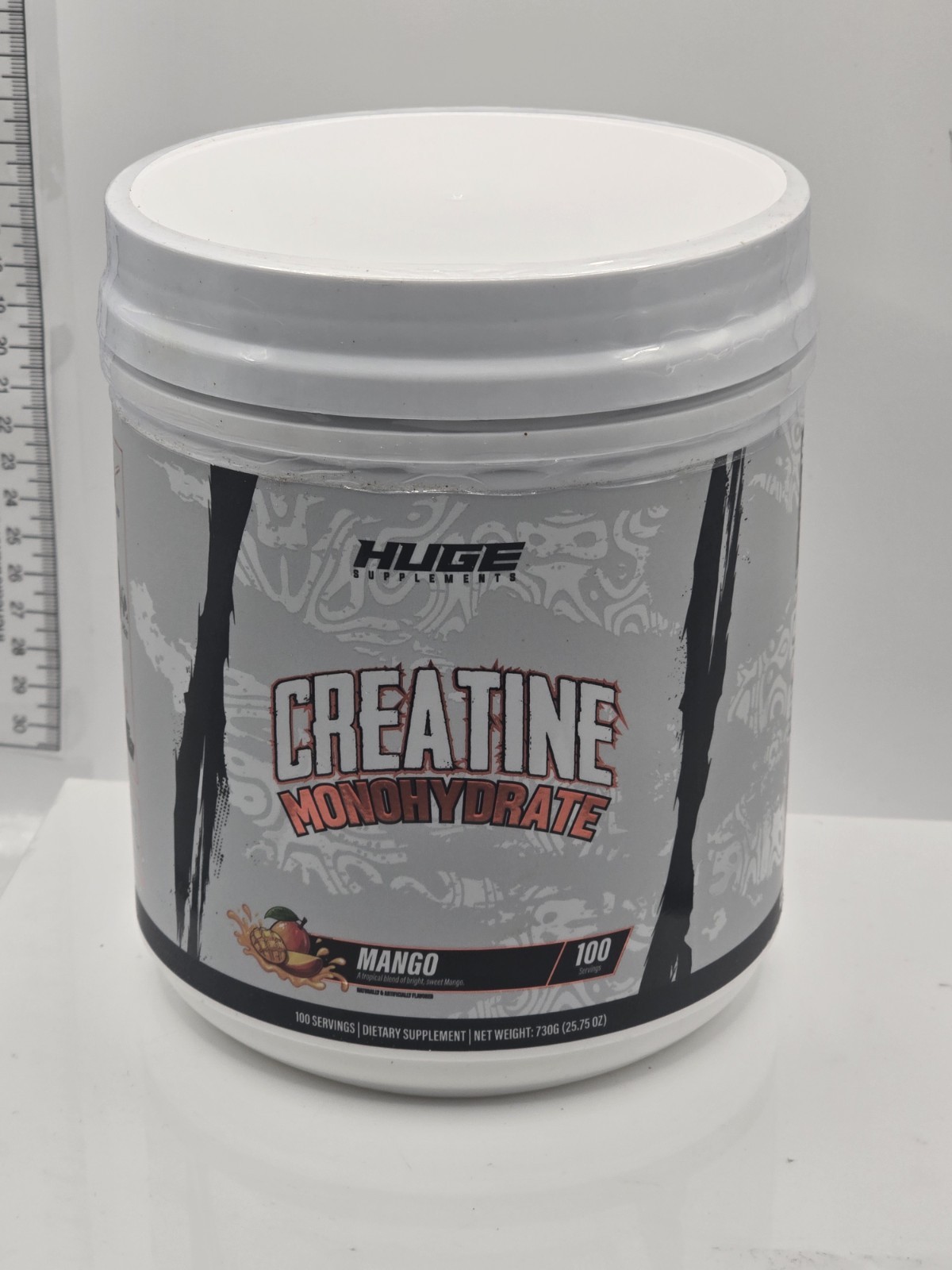 100 Servings Mango Pure Micronized Creatine Monohydrate Powder  3rd Party Tested