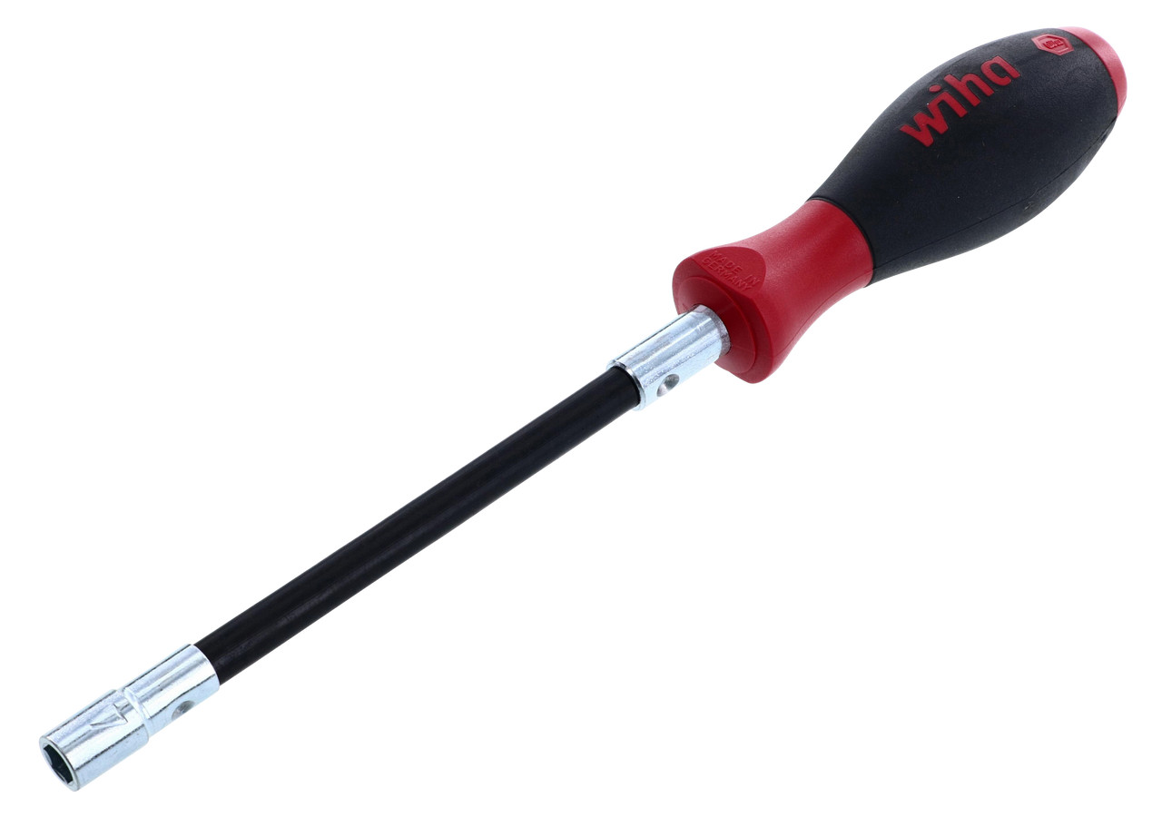 Wiha 37238 SoftFinish Flexible Shaft Nut Driver 7.0mm x 150mm