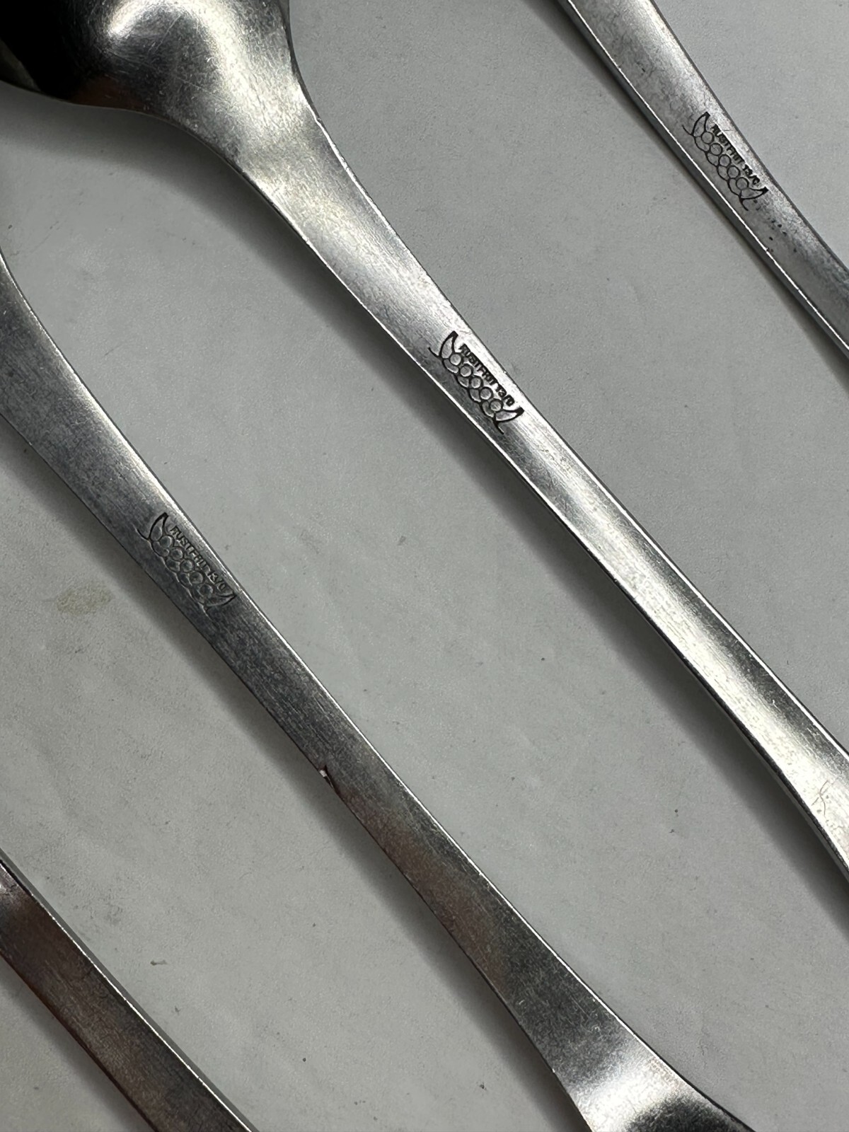 Rustfrit Sweden Circles Stainless Flatware Replacement Fork Knife Spoon 9 Pc