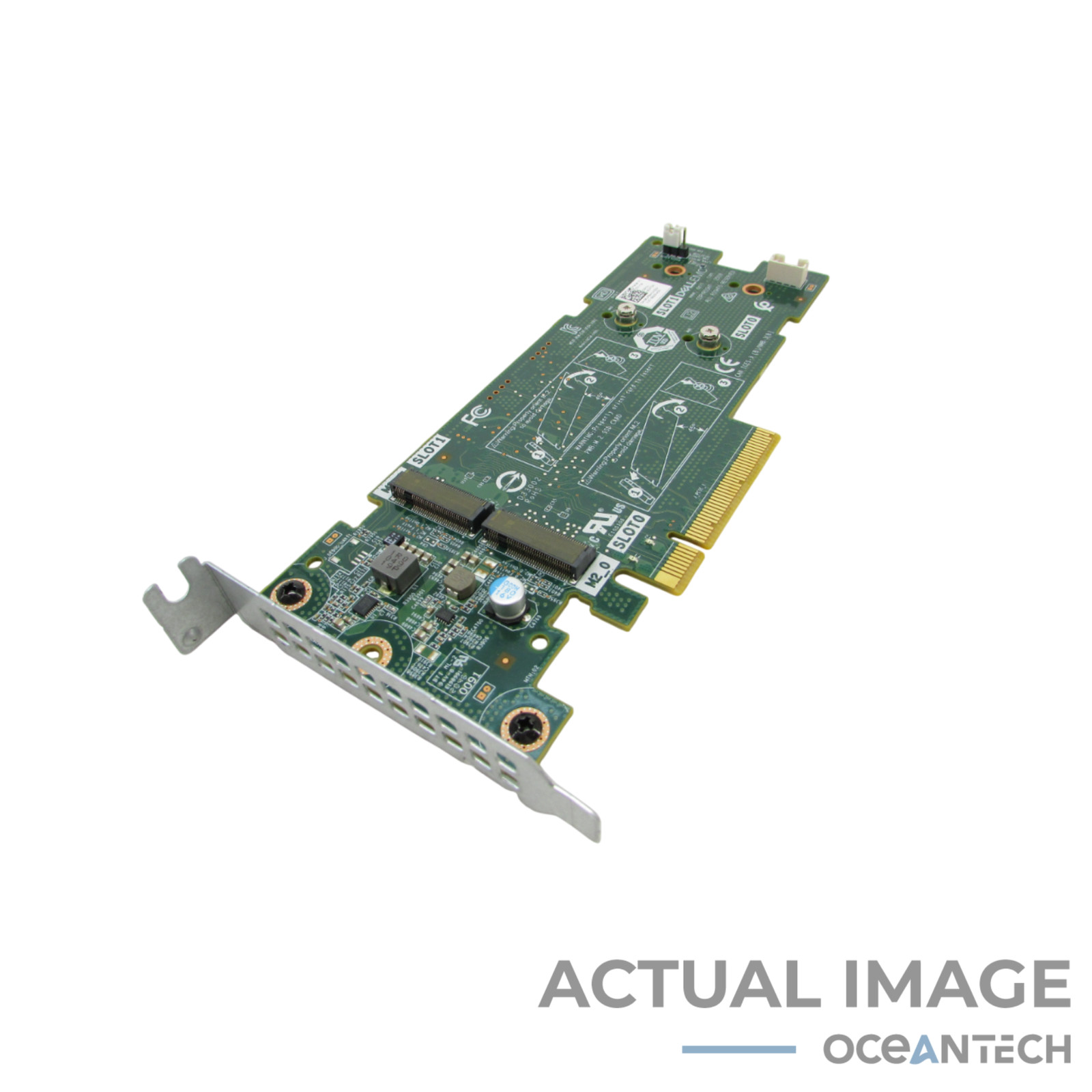 Dell Boot Optimized Dual M.2 SSD PCIe Half Height Card 61F54 No Storage
