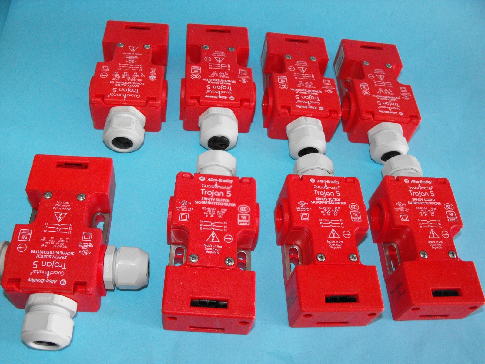 Allen Bradley Trojan 5.Guardmaster.Safety Switch.CatNo.440K-T11090.MSS-5M20.USED