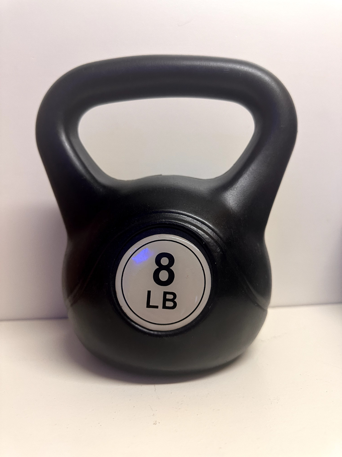 Swiftfit 8 pound kettlebell black good condition