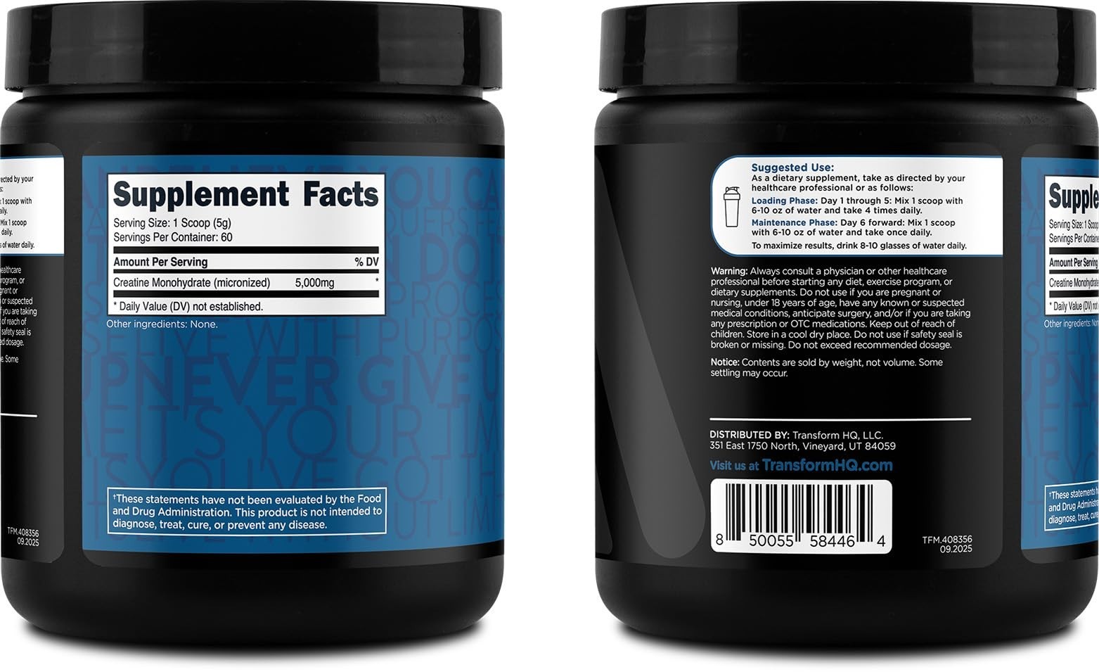 Micronized Creatine Monohydrate Powder 5000mg - Unflavored, 60 Servings, Boost E