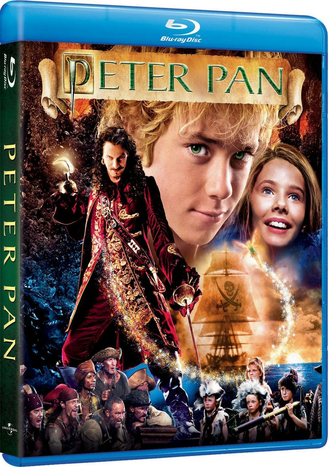 Peter Pan Blu-ray Jeremy Sumpter NEW