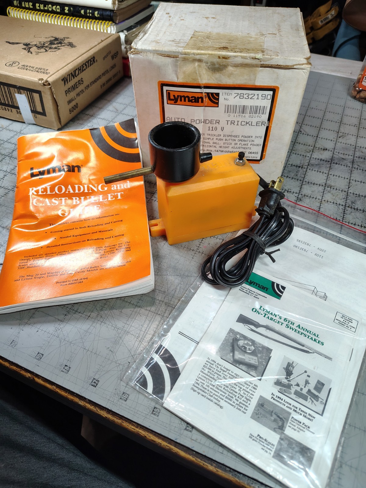 Lyman Auto Powder Trickler 110v