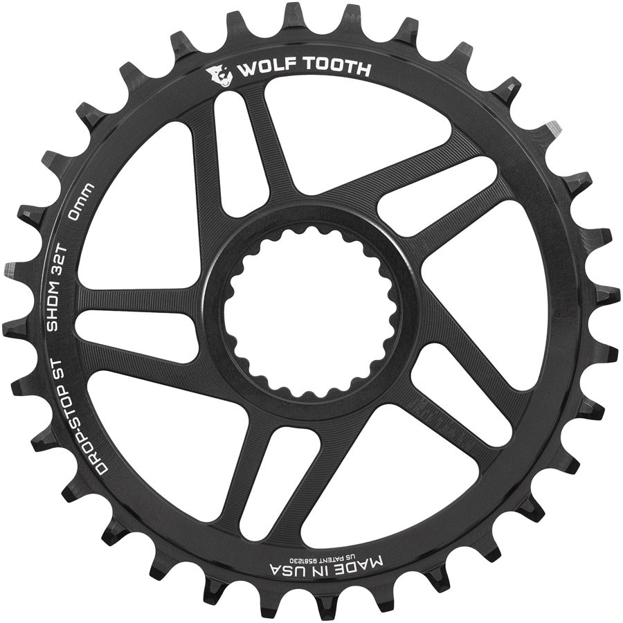 Shimano Direct Mount Chainring for Hyperglide+ Chain - Wolf Tooth Direct Mount