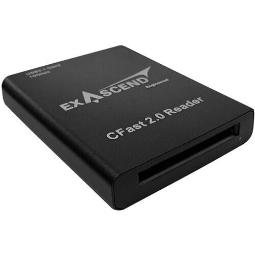 NEW Exascend CFast 2.0 – Single-slot Card Reader (10 Gbps)