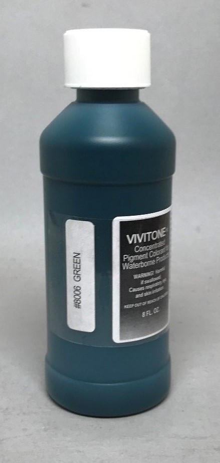 ViviTone #8006 Green Tint for Water-Based Products - 8 oz