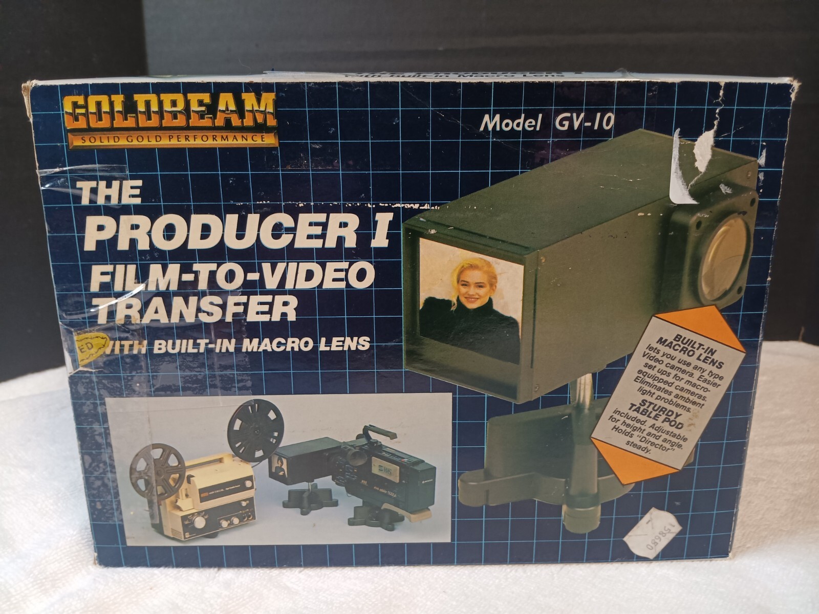 Vintage Gold beam The Producer I Film To Video Transfer GV-10