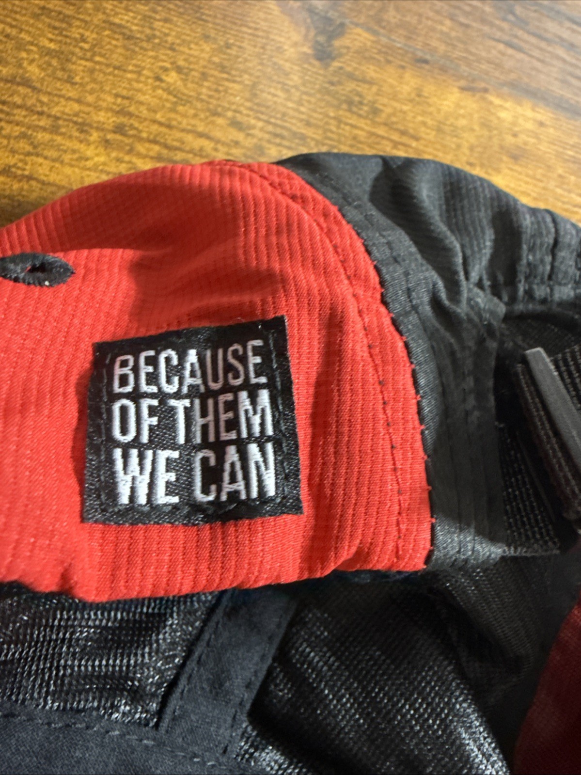 BOTWC Winner Circle Cycling Bicycle Cap Messenger Hat Red Vented Adjustable