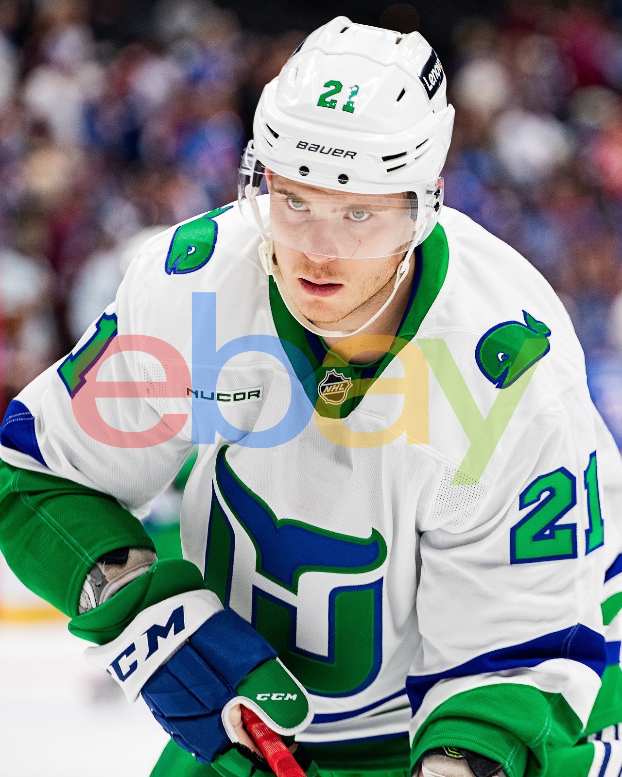 Alexander Nikishin Whalers Night Carolina Hurricanes 8x10 NHL Hockey Photo