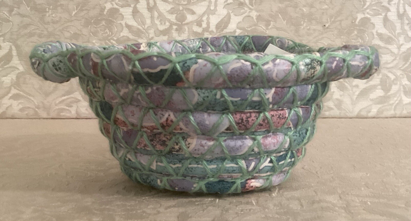 Carrie Belle’s Braided Fabric Basket