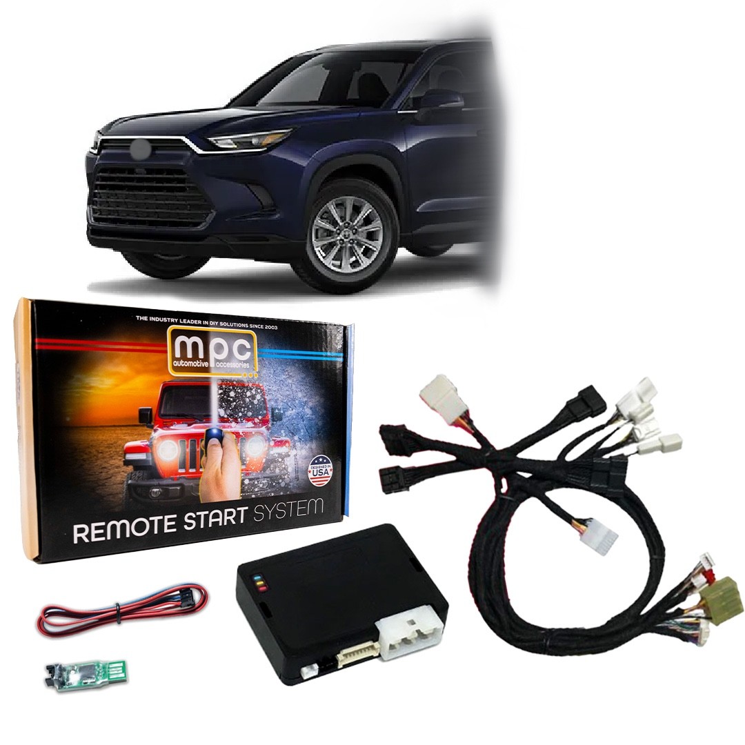 Remote Start Kit For Toyota Grand Highlander 2023 2024 | Plug & Play | 3X Lock