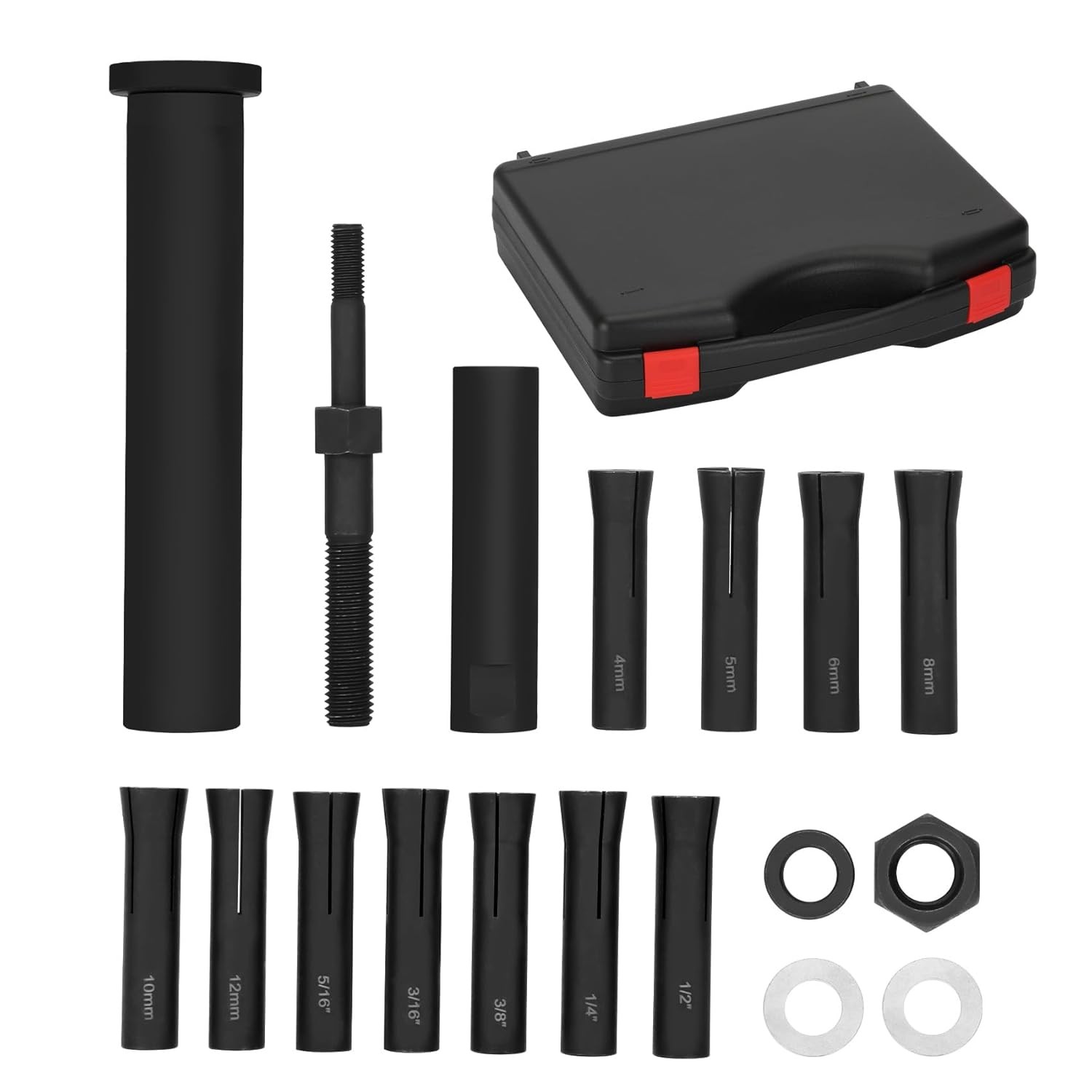 18pcs 95400 in-Line Dowel Pin Puller Master Set Includes Both SAE and Metric