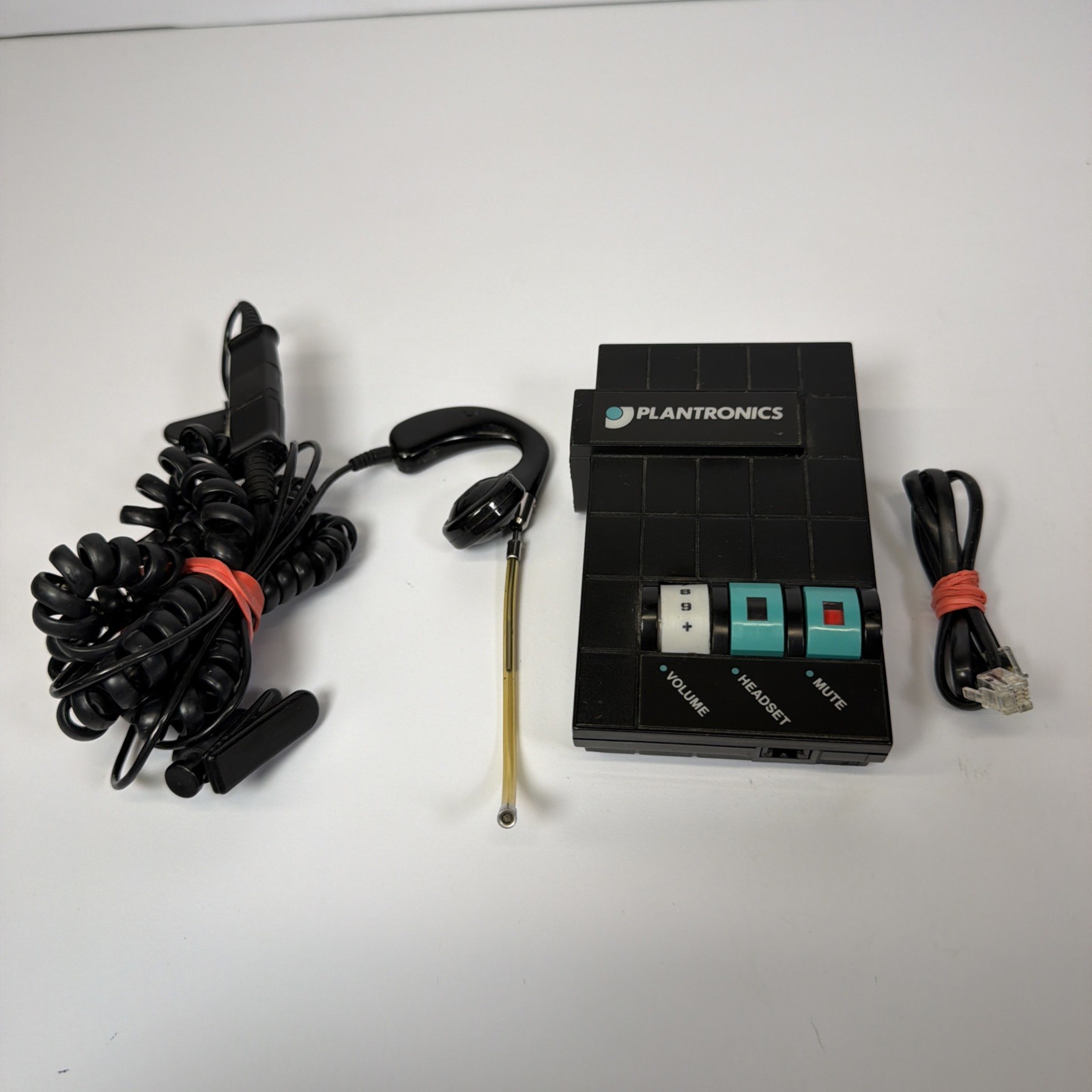 Plantronics M10 Headset Mic Ear Piece Vintage