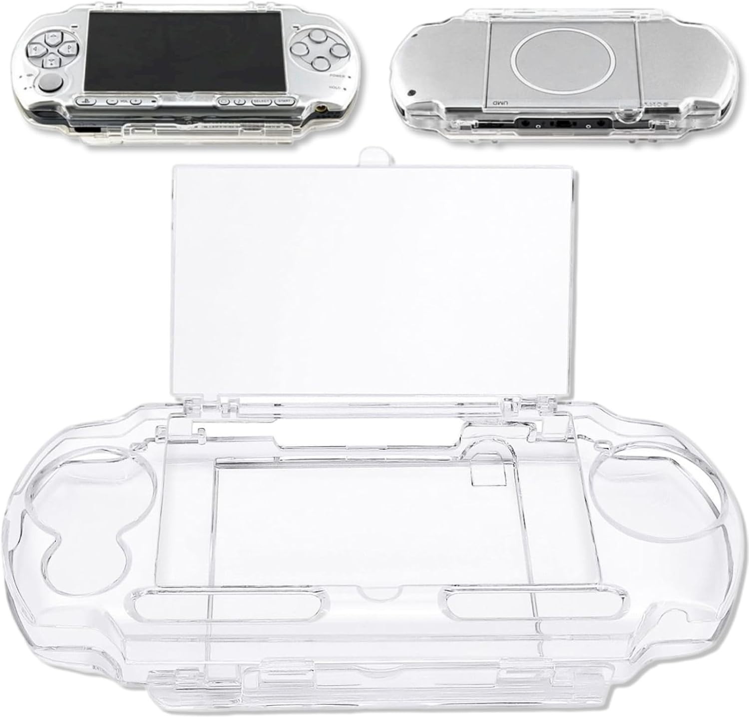 Lightweight Clear PSP Protector - Shock/Scratch Resistant for All Series Models