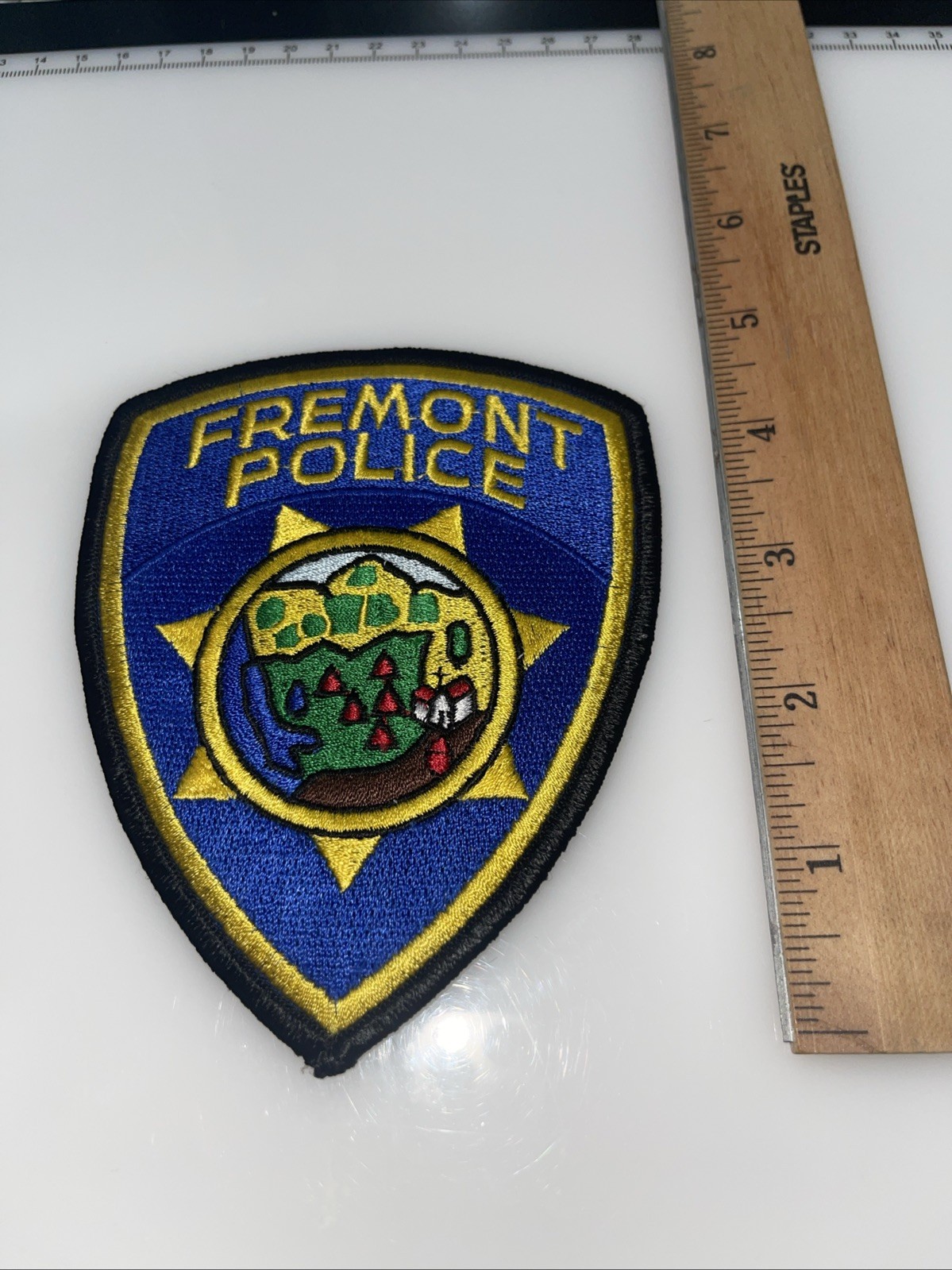 FREMONT CALIFORNIA, CA, POLICE PATCH