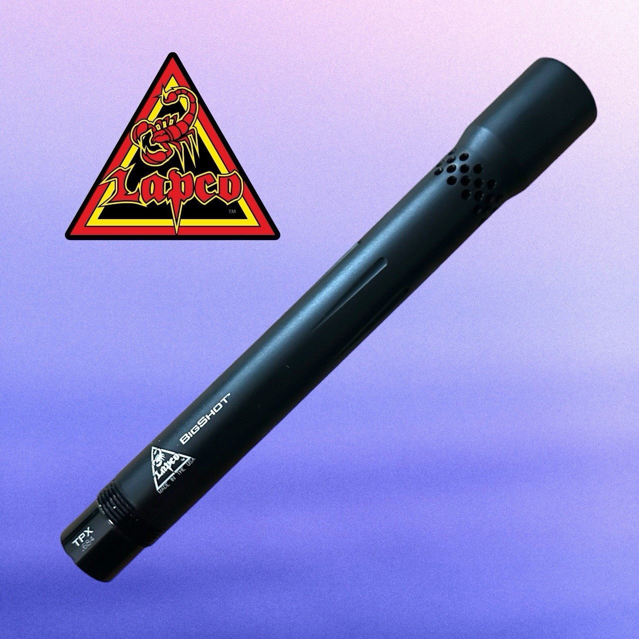 LAPCO Big Shot 8” Barrel Tippmann TiPX / TPX Only Matte Black .684