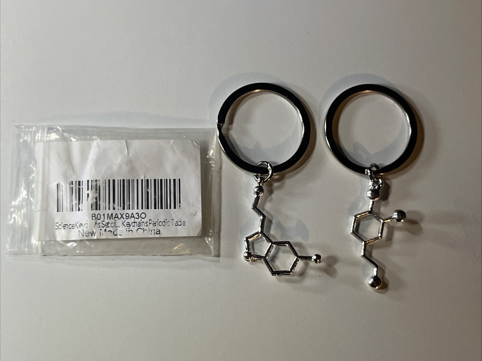 Science keychains periodic table