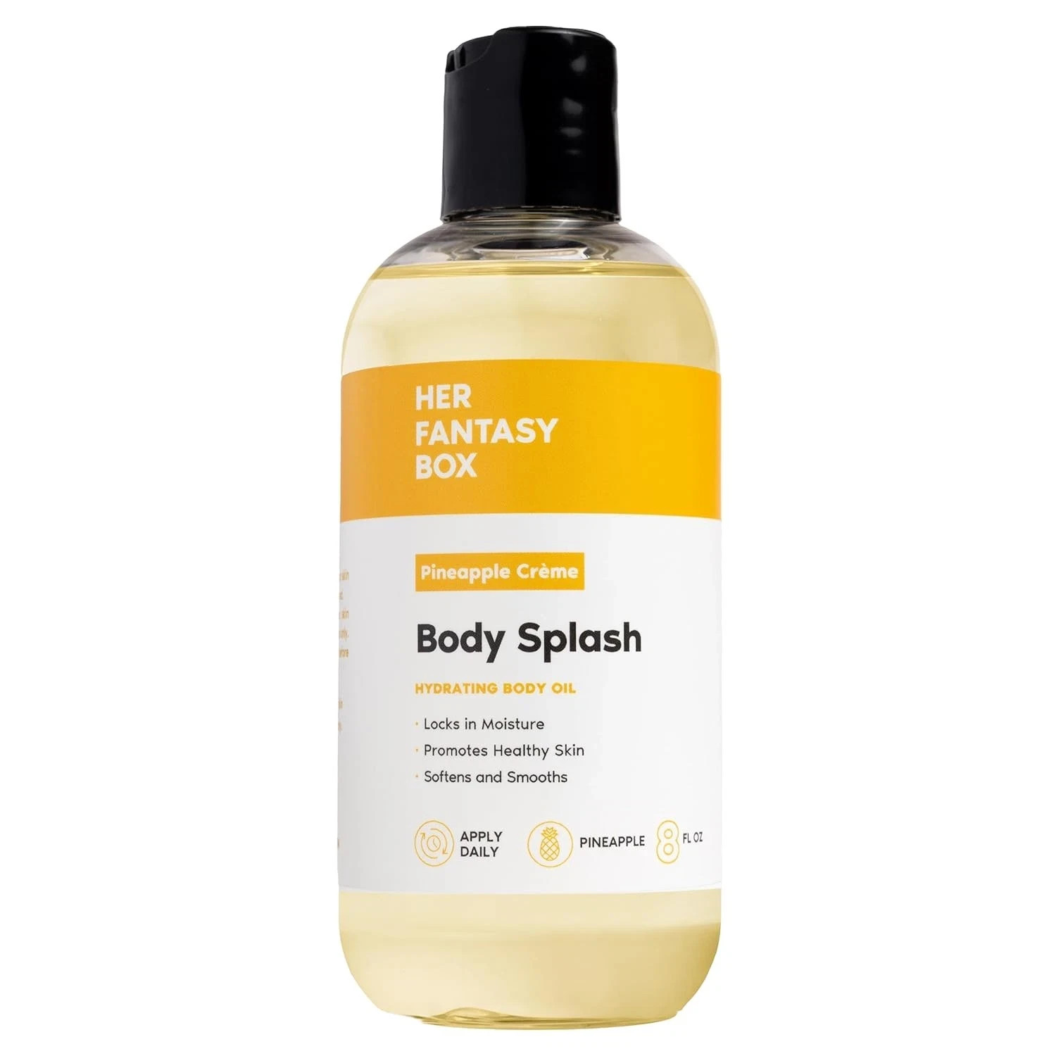 Her Fantasy Box | Hydrating Splash Body Body Oil (Pineapple Creme) - Moisturizin