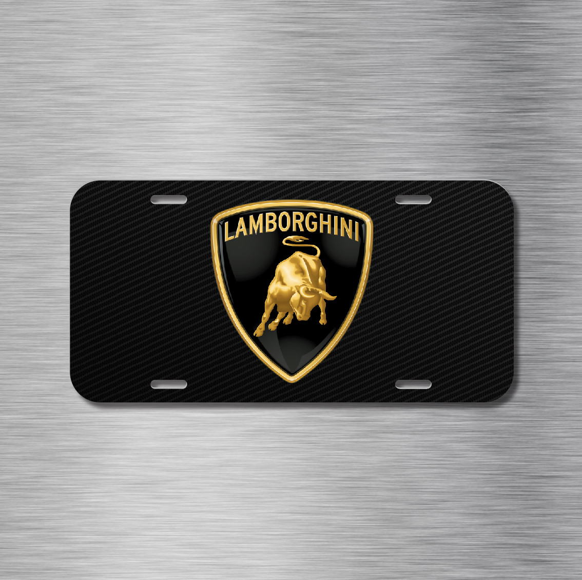 LAMBORGHINI Vehicle License Plate Auto Car Tag Aventador Huracán NEW