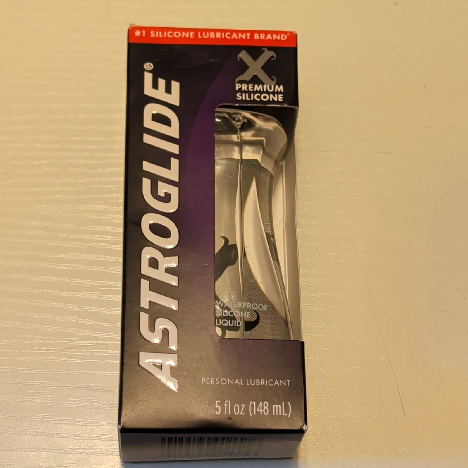 Astroglide 5oz X Premium Silicone Liquid & Gel Blend Lubricant Exp. 2027