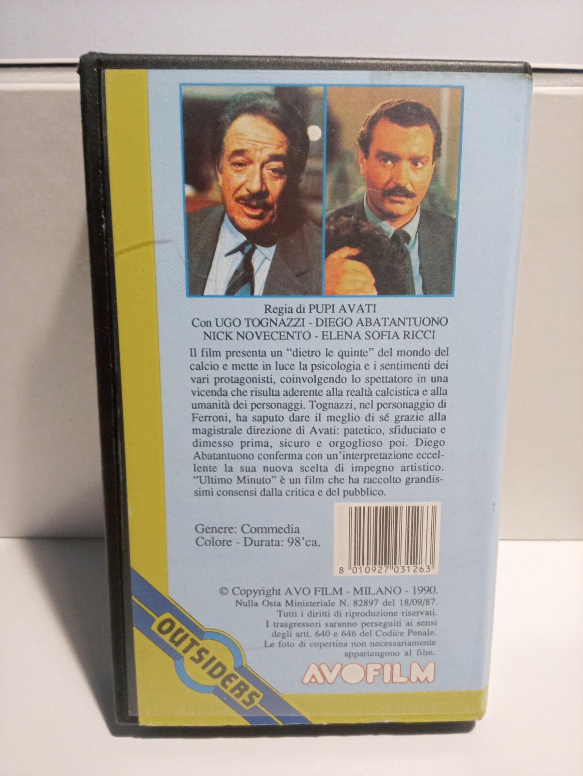 VHS ULTIMO MINUTO In Excellent Condition