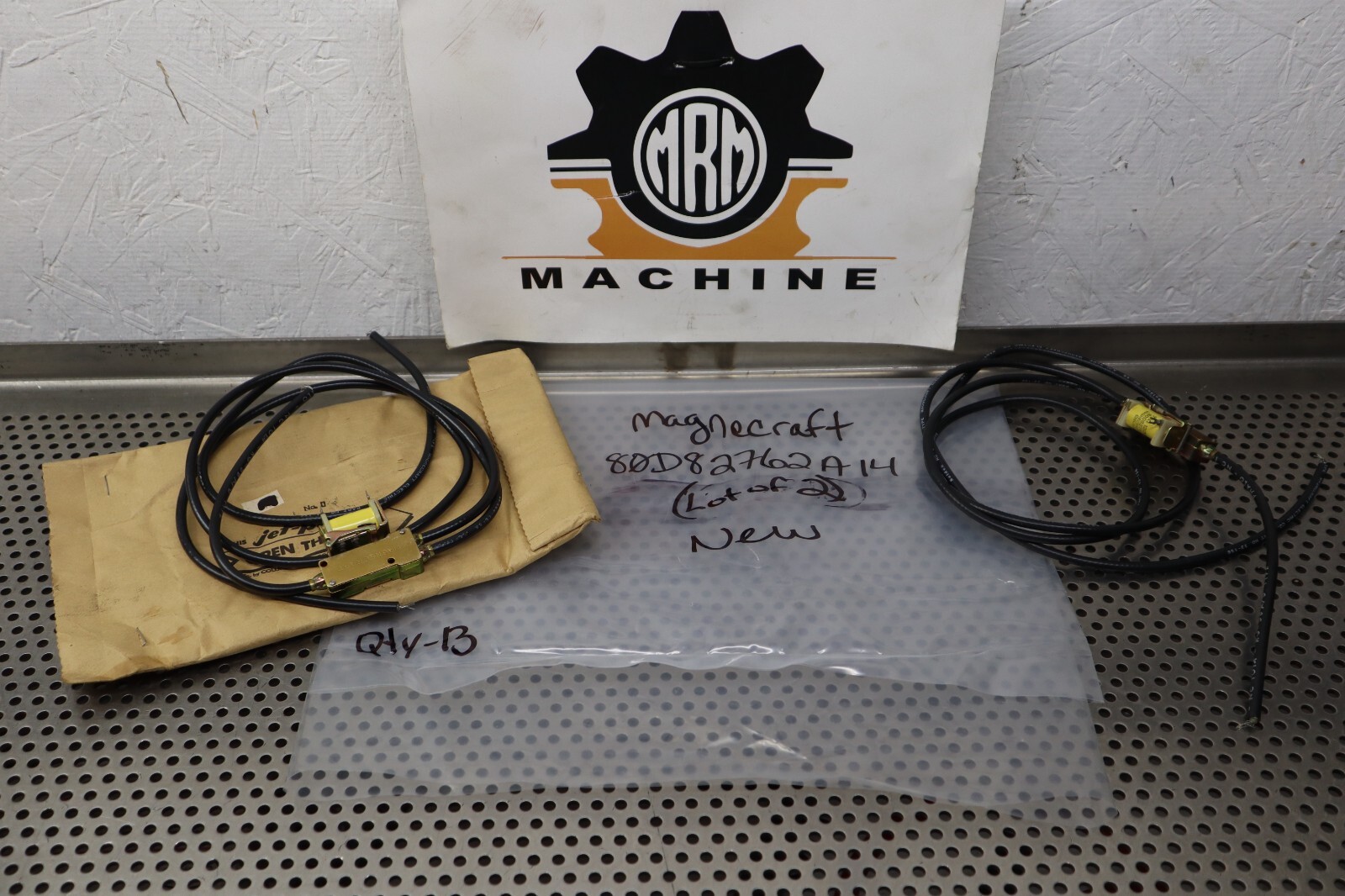 Magnecraft 80D82762A14 Relays New Old Stock (Lot of 2) See All Pictures