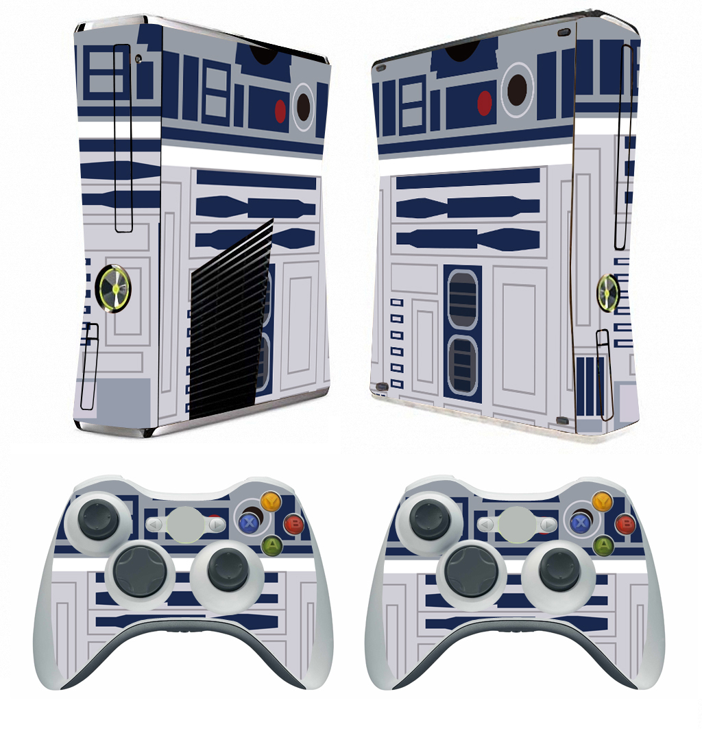 316 Vinyl Decal Cover Skin Sticker for Xbox360 slim and 2 controller skins