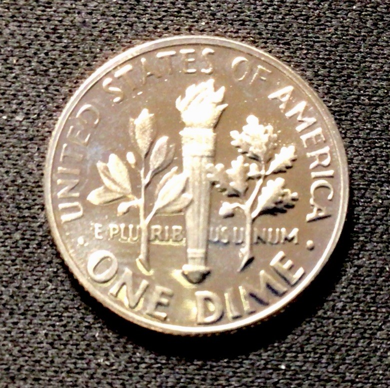 1980 S Roosevelt Proof Dime! Cameo! ENN Coins