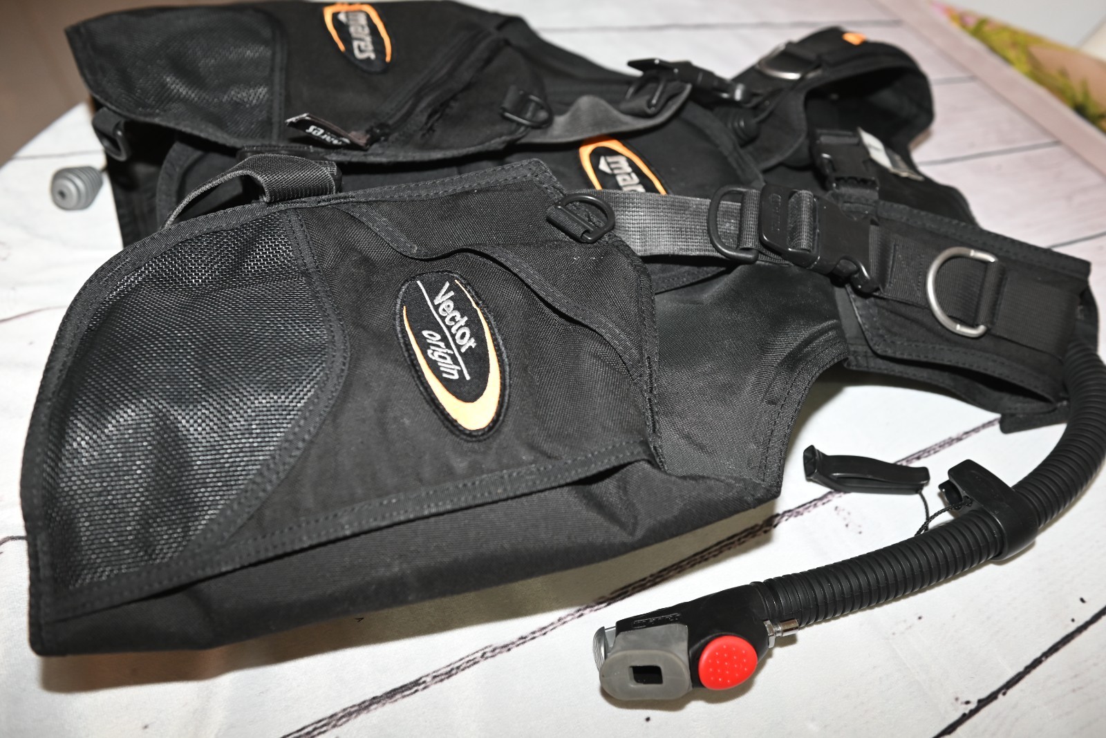 Mares Scuba Vest- Vector Origin - Black- size L